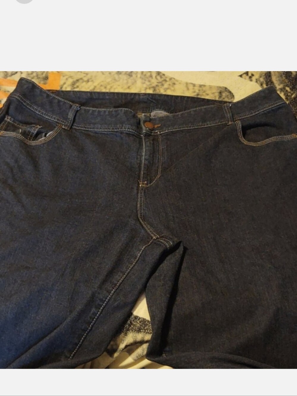 Lane Bryant Dark Blue Capri Jeans 26 - Picture 3 of 9